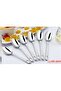 12-Piece Dessert Spoon Alvina Model 304 Quality 18/10 Stainless Steel