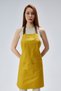 Stain-Proof Mustard Apron for Cafe, Barista, Hairdresser, Kitchen, Chef, Chef, Painter and Florist Aprons - 2