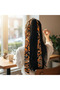 Orange Camouflage Print Viscose Long Scarf - 150X6 cm - 7