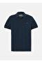 Millers River Pique Short Sleeve Po Navy Blue Regular Fit Embroidered Men's Polo T-Shirt - 5