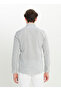 Altınyıldız Classics Slim Fit Buttoned Collar Gray Men's Shirt Ace020252224_Gri - 5
