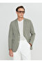 سترة Altınyıldız Classics Slim Fit كاكي للرجال ACE004252189_HAK - 3