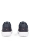 Navy Blue Men's Sneaker Th Basket Core Lth Pinperf - 5