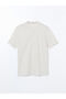 Hilfa New Season Hakim Collar Patterned Button Men's Textured T-Shirt - 5