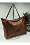 Large Size Women's Shoulder Bag - 2