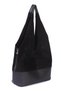 Women's Bag with Leather Suede Inner Bag - 3