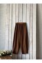 Casual Brown Linen Trousers - 5