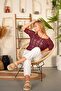 Knitwear Blouse Summer Pullover Lace Openwork Ethnic Pattern Bat Sleeve Boat Neck Pareo Women's Blouse - 5