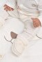 Organic Cotton Muslin Ecru Baby Pants - 4