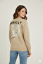 100% Cotton New Season Women's O-Neck Sweatshirt Manifest - 5