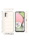 Sptrns Samsung Galaxy A03S Case Optimum Silicone (112040) - Cream - 3