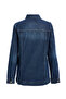 Kadın Klasik Denim Ceket - 6