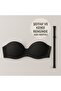 حمالة صدر Pisa Micro Strapless Back Low Cut - مدعمة بالحمالات مع ألوان متعددة وحزام كتف شفاف كهدية