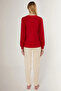 Paris Red Women's Long Sleeve Pajama Set - 5