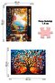 2 Pcs 1000 Piece Puzzle - Tree of Life and Peaceful Landscape - 2