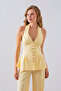 Ruffled Vest Two-Piece Set - 3