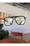 Colmar Double Bridge Light Yellow Glass Trend Model Unisex Sunglasses 50 20 148 - 3