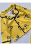 100% Cotton Long Sleeve Buttoned Seasonal Girls Boys Unisex Baby Kids Pajamas - 3