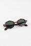 Atelier Series – Octagonal Leopard Frame Green Glass Sunglasses - 2