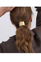 Gold Color Metal Detailed Rubber Buckle - 2