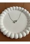 Steel Chain g Letter Necklace, Silver Color Letter Necklace with Heart Detail, Gift for Lover, Couple, Friend, Necklace - 2