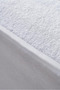 Mattress Mattress Fitted White Cotton Water Liquid Proof Mattress Protector Single Double Anti-Sweat Mattress Mattress Protector - 5