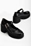 Janes Women's Black Loafer Shoes - 4