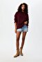 Women's Soft Textured Crew Neck Oversized Knit Sweater – Long Sleeve, Loose Fit - 3