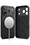 iPhone 17 Pro Case Cover | Silicone Magnetic Series | Black
