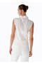 Ultrafine Organic Cashmere Ecru Knitwear Top - 5