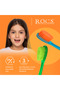 Rocss Junior 6-12 Years Old Children's Toothbrush - Soft Blue (1 Piece) - 5