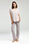 Women's Pink Pajama Set - 3