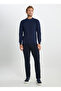 Altınyıldız Classics Crew Neck Standard Navy Blue Men's Sweater Ace492510287/Trico Cycling Neck - 2