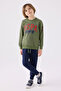 U.s. polo assn boys' khaki tracksuit set - 3