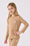 U.S. Polo Assn Girls' Brown Pajama Set - 2