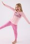 U.S. Polo Assn Girls' Pink Pajama Set - 3