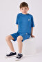 U.S. Polo Assn Boys' Blue Bermuda Set - 3