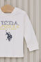 U.S. Polo Assn Baby Boy White Set - 2