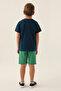Navy Blue Boy Bermuda Suit - 5