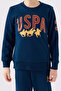 U.S. Polo Assn Boys' Navy Tracksuit Set - 4