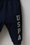 U.S. Polo Assn Baby Boy Navy Blue Set - 3