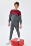 U.S. Polo Assn Boys' Burgundy Tracksuit Set - 5