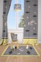 Children's and Baby's Room Yellow Elephant 2 Wings Background Curtain Tla-120