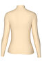 Women's Long Sleeve Cotton Stretch Fabric Turtleneck Skin Body Undershirt 6257 - 7