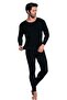 Men's Thermal Underwear Set - Black 8190 - 3
