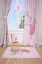 Pink Fairy Pattern Children's and Baby's Room Background Curtain 2 Wings Tla-159