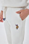 U.s. polo assn boys' white tracksuit set - 2
