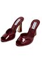 Womens Presecco Wine Patent Heels - 5