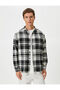 Lumberjack Shirt Classic Collar Buttoned Long Sleeve - 3