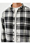 Lumberjack Shirt Classic Collar Buttoned Long Sleeve - 5